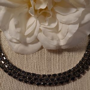 Silver & Blue Sapphire Oval Row Bracelet